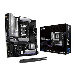 ASRock B860M LiveMixer WiFi NGCeBuƂXg[~OɍœK microATX}U[{[hbB860M LiveMixer WiFi