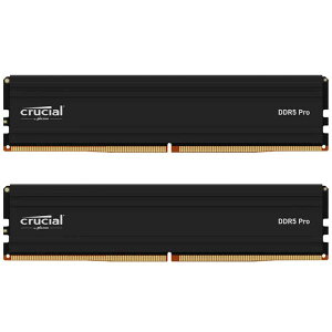 Crucial Pro 128GB(64GBx2) DDR5-5600(PC5-44800) UDIMM CL46 (24Gbit)bCP2K64G56C46U5