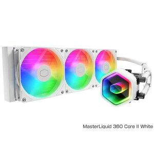Cooler Master MASTERLIQUID 360 Core II White ̌^CPUN[[ zCgbMLW-D36M-A18PA-RW