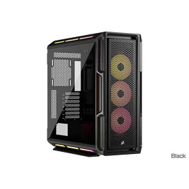 CORSAIR iCUE LINK 5000T LX RGB Mid-Tower Black ミドルタワー型PCケース ブラック｜CC-9011298-WW