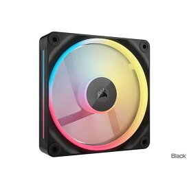 CORSAIR iCUE LINK LX140-R RGB Single Reverse Fan Expansion 140mmファン 拡張用単品モデル ブラック｜CO-9051051-WW