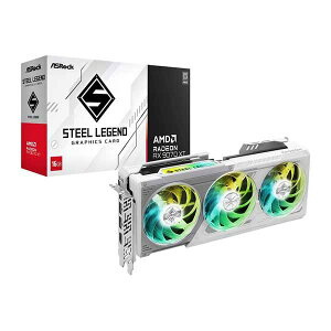 ASRock Radeon RX 9070XT Steel Legend 16G zCg̃gvt@N[[ OtBbN{[hbRX9070XT SL 16G