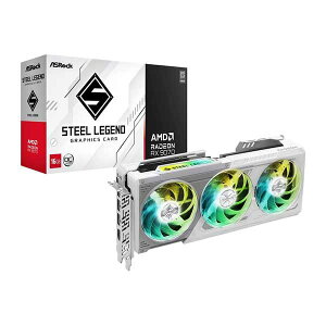 ASRock Radeon RX 9070 Steel Legend 16G OC zCg̃gvt@N[[ OCdl̃OtBbN{[hbRX9070 SL 16GO