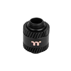 Thermaltake Pacific SF Male to Male 20mm Extender Matte Black G 1/4 �I�X�[�I�X �G�N�X�e���V���� �}�b�g�u���b�N�bCL-W390-CU00MK-A