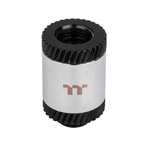 Thermaltake Pacific SF Female to Male 30mm Extender Silver Black G 1/4 ���X�[�I�X �G�N�X�e���V���� �V���o�[/�u���b�N�bCL-W393-CU00SL-A
