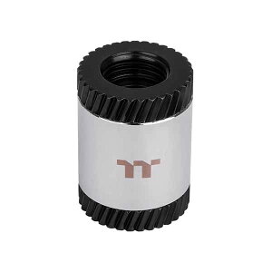 Thermaltake Pacific SF Female to Female 30mm Extender Silver Black G 1/4 ���X�[���X �G�N�X�e���V���� �V���o�[/�u���b�N�bCL-W395-CU00SL-A