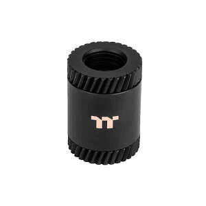 Thermaltake Pacific SF Female to Female 30mm Extender Matte Black G 1/4 ���X�[���X �G�N�X�e���V���� �}�b�g�u���b�N�bCL-W395-CU00MK-A