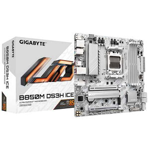 GIGABYTE B850M DS3H ICE AMD B850`bvZbg zCgJ[ Micro-ATX }U[{[hbB850M DS3H ICE
