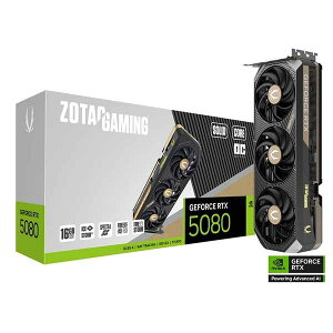 ZOTAC GAMING GeForce RTX 5080 SOLID CORE OC 16GB GDDR7 OtBbN{[hbRTX5080SOLIDCOC16G/ZT-B50800J2-10P