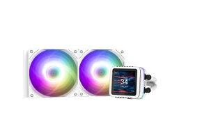 ZALMAN ALPHA2 DS A24 White ̌^CPUN[[ 120mm x2 zCgbALPHA2 DS A24 WHITE