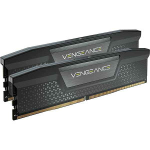 Corsair 16GB(8GBx2) DDR5 5200MT/s (PC5-41600) 40-40-40-77 UDIMM XMP 3.0 VENGEANCE �u���b�N Black PCB 1.25V�bCMK16GX5M2B5200C40