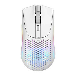 Glorious Model O 2 Mini Wireless - Matte White �uBAMF 2.0�v���w���Z���T�[���̗p�������C�����X�}�E�X �}�b�g�z���C�g�bGLO-MS-OMWV2-MW
