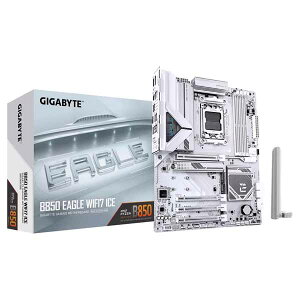 GIGABYTE B850 EAGLE WIFI7 ICE AMD B850���ڃ}�U�[�{�[�h �z���C�g�bB850 EAGLE WF7 ICE