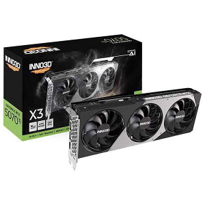 ELSA INNO3D GeForce RTX 5070 Ti X3 2�X���b�g���̃O���t�B�b�N�{�[�h�bGD5070T-16GERX3