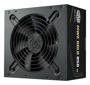Cooler Master MWE Gold 850 V3 ATX 3.1 Non-Modular PC�d�����j�b�g 850W �u���b�N�bMPE-8506-ACAG-BJP