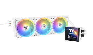 Thermaltake MAGFloe 360 Ultra Snow Edition All-In-One Liquid Cooler System �I�[���C������ 360mm ����CPU�N�[���[ �z���C�g�bCL-W433-PL12SW-A