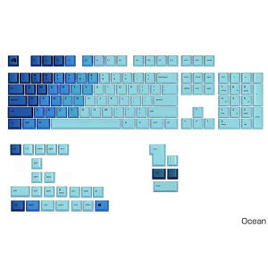 Glorious GPBT Gradient Keycaps - Ocean - US - Retail �O���f�[�V�����J���[�̃L�[�L���b�v�Z�b�g �I�[�V�����bGLO-KB-ACC-KC-GPBT-GR-OCN-US