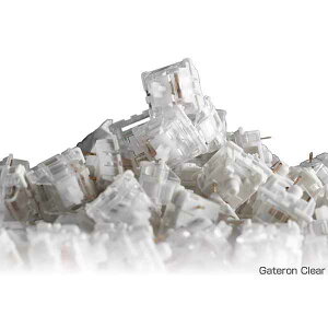 Glorious Gateron Clear (120) Gateron���L�[�X�C�b�`�Z�b�g ���j�A�bGAT-CLEAR