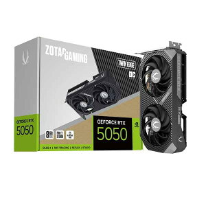 ZOTAC GAMING GeForce RTX 5050 Twin Edge OC 8GB OtBbNX{[hbRTX5050TWOC8G/ZT-B50500H-10M
