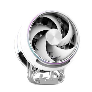 ZALMAN ZET5 WHITE ARGB 120mm�t�@������ �f���A���^���[�^ ���CPU�N�[���[ �z���C�g�bZET5 WHITE