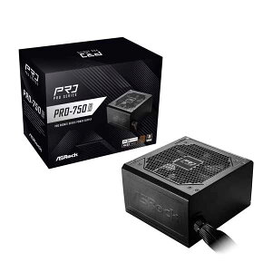 ASRock PRO-750B ATX3.1�Ή� 80PLUS Bronze�F�ؓd�����j�b�g 750W�bPRO-750B