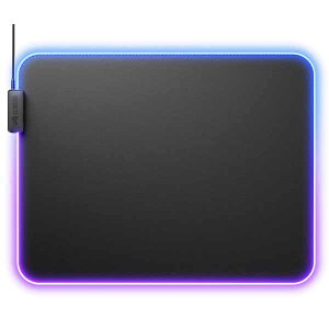 Glorious Mouse Pad 2 GLED - XL- Black RGB���C�e�B���O���� �z���Q�[�~���O�}�E�X�p�b�h XL�T�C�Y (460 x 355mm) �u���b�N�bGLO-MP2-GLED-XL-B