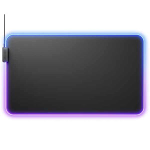 Glorious Mouse Pad 2 GLED - XL Extended - Black RGB���C�e�B���O���� �z���Q�[�~���O�}�E�X�p�b�h XL Extended�T�C�Y (610 x 355mm) �u���b�N�bGLO-MP2-GLED-XLE-B