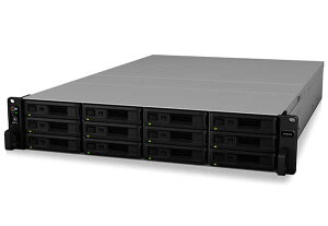 Synology RackStation RS3618xs �N�A�b�h�R�AXEON D-1521����12�x�C2U���b�N�}�E���gNAS�T�[�o�[�bRS3618xs