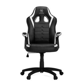 VertaGear HHGears SM-115 Gaming Chair ブラック＆ホワイト PUレザー素材ゲーミングチェア｜SM115_BW
