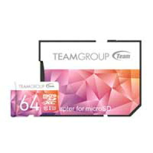 Team microSD Color SDXC (U3) class10 microSDXCJ[h 64GBbTFCOXC064GU3