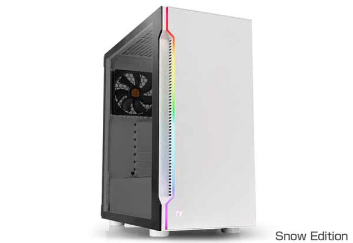 楽天市場 訳あり アウトレット特価 新品 Thermaltake H0 Tg Rgb Snow Edition Atx ミドルタワー型pcケース Ca 1m3 00m6wn 00 Pc4u 楽天市場店