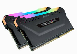 Corsair 16GB(8GBx2) DDR4 3600MHz(PC4-28800) 288 DIMM Unbuffered 18-22-22-42 Vengeance RGB PRObCMW16GX4M2D3600C18