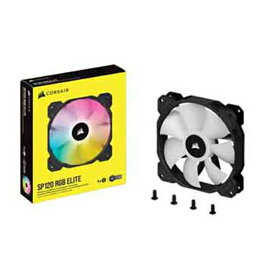 Corsair iCUE SP120 RGB ELITE Single Pack (ファン増設用の単品モデル) 120mmファン｜CO-9050108-WW