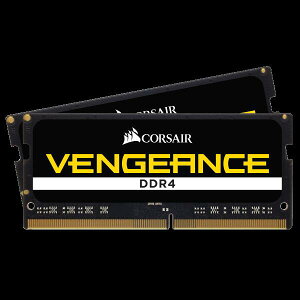 Corsair 32GB(16GBx2) DDR4 2400MHz(PC4-19200) 16-16-16-39 260 SODIMM Unbuffered Black PCB 1.2V|CMSX32GX4M2A2400C16