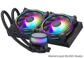 Cooler Master MasterLiquid ML240 Illusion 水冷一体型CPUクーラー ブラック｜MLX-D24M-A18P2-R1