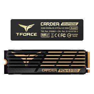 Team CARDEA A440 M.2 PCIe SSD 容量2TB|TM8FPZ002T0C327