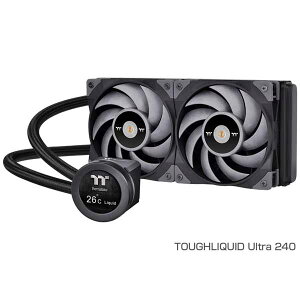 Thermaltake TOUGHLIQUID Ultra 240 Èt@ ̌^CPUN[[bCL-W322-PL12GM-B