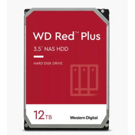 WesternDigital Red Plus NAS HDD 容量12TB 3.5インチSATA 26.11mm｜WD120EFBX