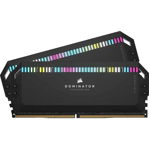Corsair 64GB(32GBx2) DDR5 5600MHz (PC5-44800) 40-40-40-77 UDIMM DOMINATOR PLATINUM RGB ubN RGB LED 1.25VbCMT64GX5M2X5600C40