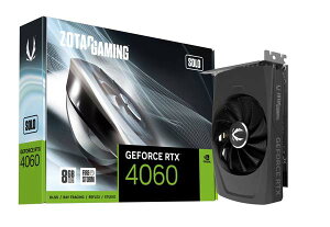 ZOTAC GAMING GeForce RTX 4060 8GB SOLO グラフィックボード｜ZTRTX4060SOLO/ZT-D40600G-10L