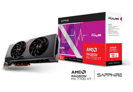 Sapphire PULSE Radeon RX 7700 XT GAMING 12GB GDDR6 グラフィックボード｜SAP-PULSERX7700XT12GB/11335-04-20G