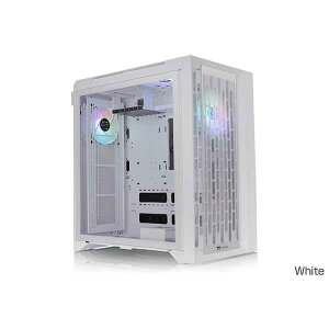 Thermaltake CTE C700 TG ARGB -Snow- ARGB�t�@���̗p ���|�I�Ȋg������������~�h���^���[�^PC�P�[�X �z���C�g�bCA-1X7-00F6WN-01
