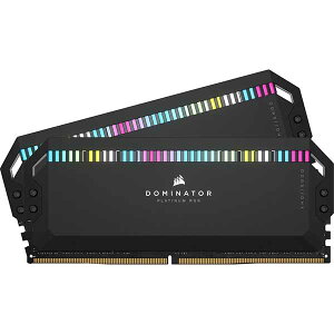 Corsair 64GB(32GBx2) DDR5 6000MT/s (PC5-48000) CL30 UDIMM XMP 3.0 DOMINATOR PLATINUM RGB ubN 1.4VbCMT64GX5M2B6000C30
