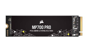 Corsair MP700 PRO PCIe Gen. 5 x4 M.2 NVMe SSD 2TB (no heatsink); 12400MB/s 11800MB/s; 1400TBW|CSSD-F2000GBMP700PNH