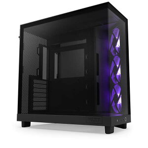 NZXT H6 Flow RGB Black AhTuRGBt@ s[XfUC ~h^[P[X ubNbCC-H61FB-R1