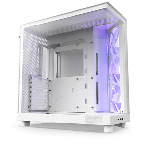 NZXT H6 Flow RGB White AhTuRGBt@ s[XfUC ~h^[P[XbCC-H61FW-R1