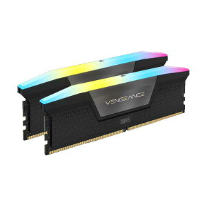 Corsair VENGEANCE RGB 64GB(32GBx2) DDR5 6000MHz(PC5-48000) UDIMM 40-40-40-77 XMP 3.0 ubN 1.35VbCMH64GX5M2B6000Z40