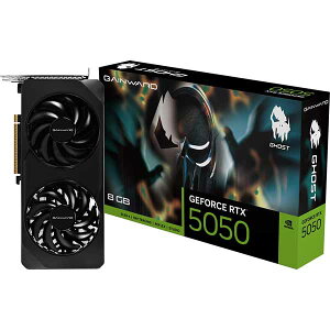 GAINWARD RTX 5050 GHOST 8GB GDDR6 128bit 3-DP HDMI �O���t�B�b�N�X�J�[�h�bNE65050019P1-GB2070B
