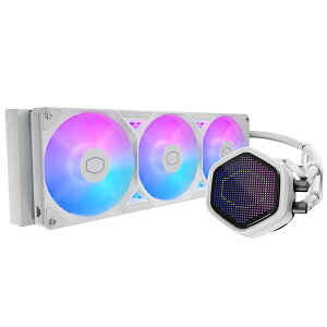Cooler Master ML 360 Atmos II Pixel LED White �ȈՐ���CPU�N�[���[ �z���C�g�bMLX-D36M-A25SZ-PW