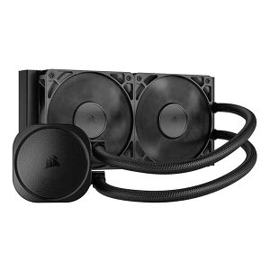 Corsair NAUTILUS 240 RS ���C�h�[���x�A�����O�t�@�� �����̌^CPU�N�[���[ 120mm�t�@��×2 �u���b�N�bCW-9060088-WW